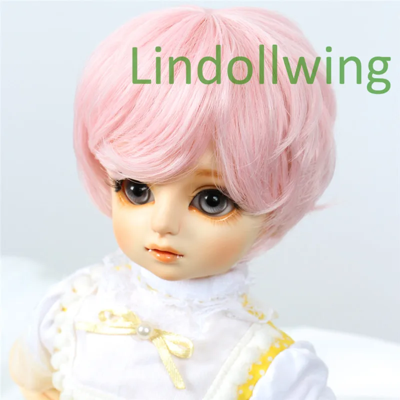 1/3 8-9 &quotBJD парик Pullip SD кукла короткий розовый 2333 | Игрушки и хобби
