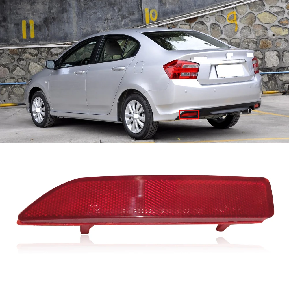 CAPQX для Honda City 2012 2013 2014 CRV 2007 2008 2009 задний бампер стоп светильник отражатель Туман