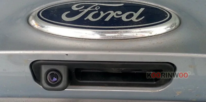 Koorinwoo Беспроводная HD специальная автомобильная камера заднего вида Кнопка парковки для Ford/Focus 3 Sedan 2012 2013 3 ручка багажника камера Цвет