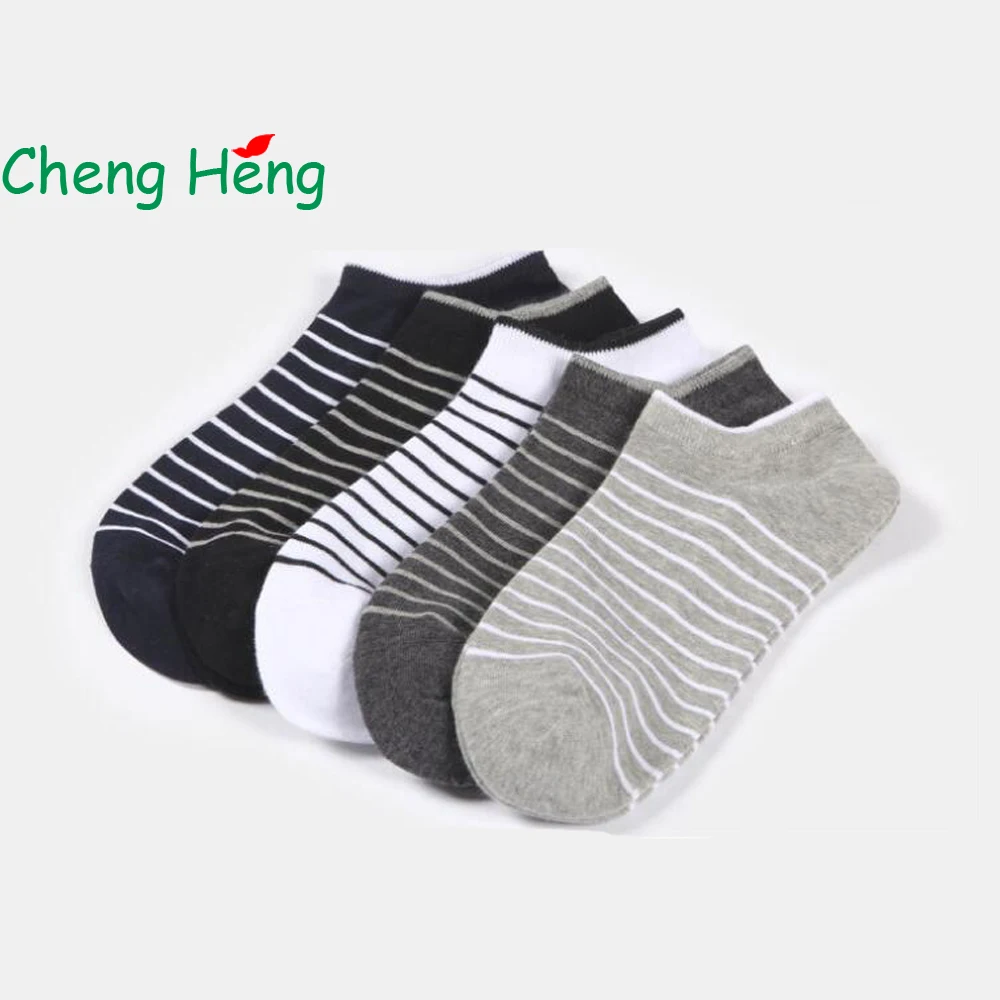 Носки CHENGHENG 10 пар/упак. Новые популярные летние мужские носки хлопковые