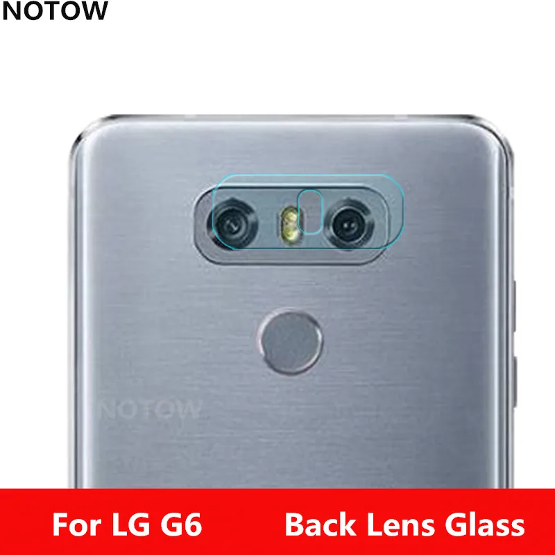 Гибкая прозрачная закаленная стеклянная пленка NOTOW для объектива камеры LG G6 G600S