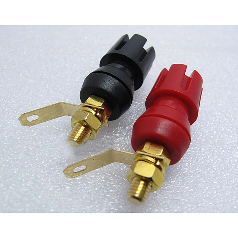 Разъем типа банан с позолоченными медными разъемами разъем 4 мм сливового для