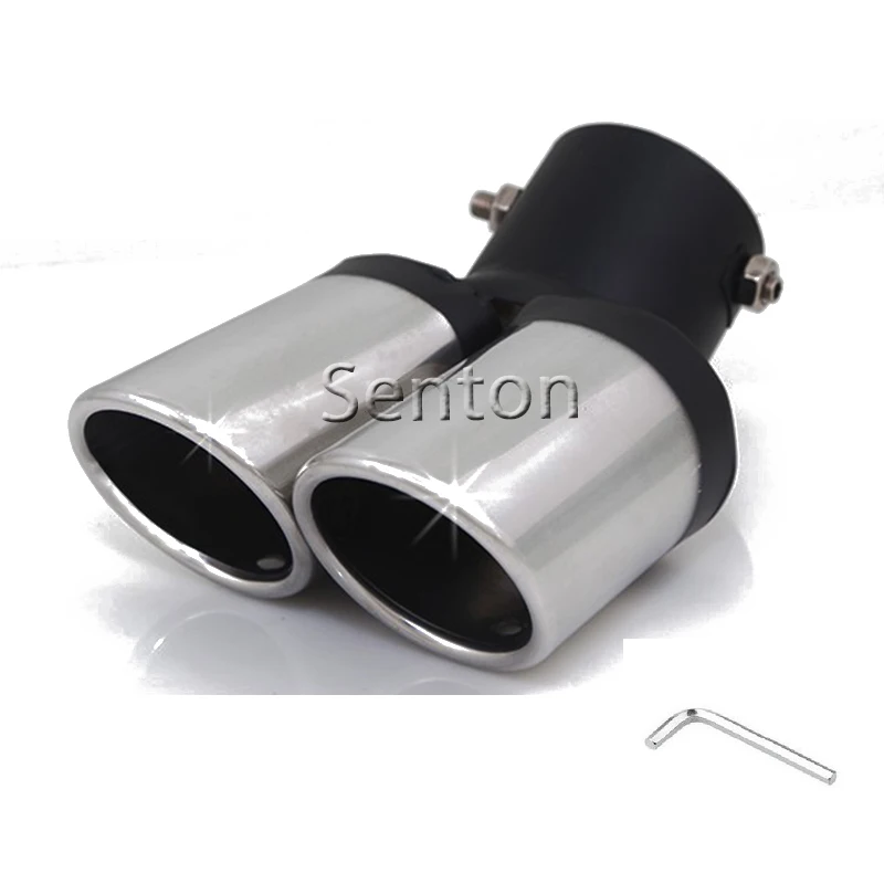 Автомобильный двойной глушитель задний для Kia Rio 2012 2013 2014 2015 аксессуары Soul Forte|for