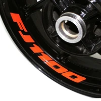 a set of 8pcs motorcycle wheel sticker decal reflective rim bike motorcycle suitable for yamaha fj1100 fj 110