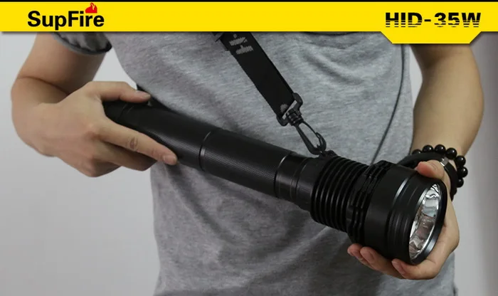 Supfire HID 35W галогенная лампа Cree XM U2 3500 люмен светодиодный фонарик Наружное