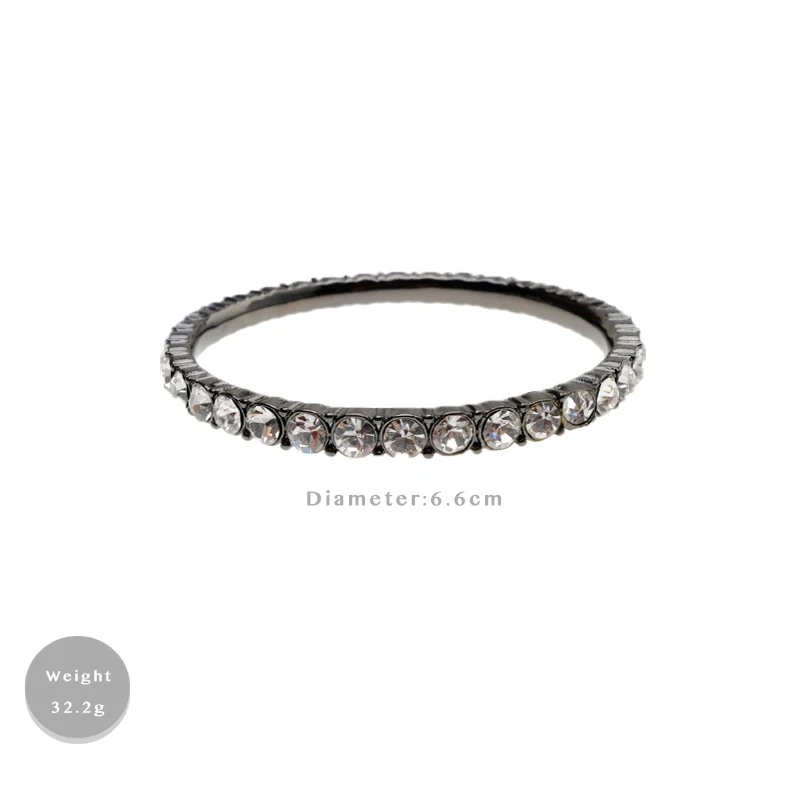 Бутик amorita простые черные инкрустированные браслеты|bangle brand|bangle designerbangles fashion |