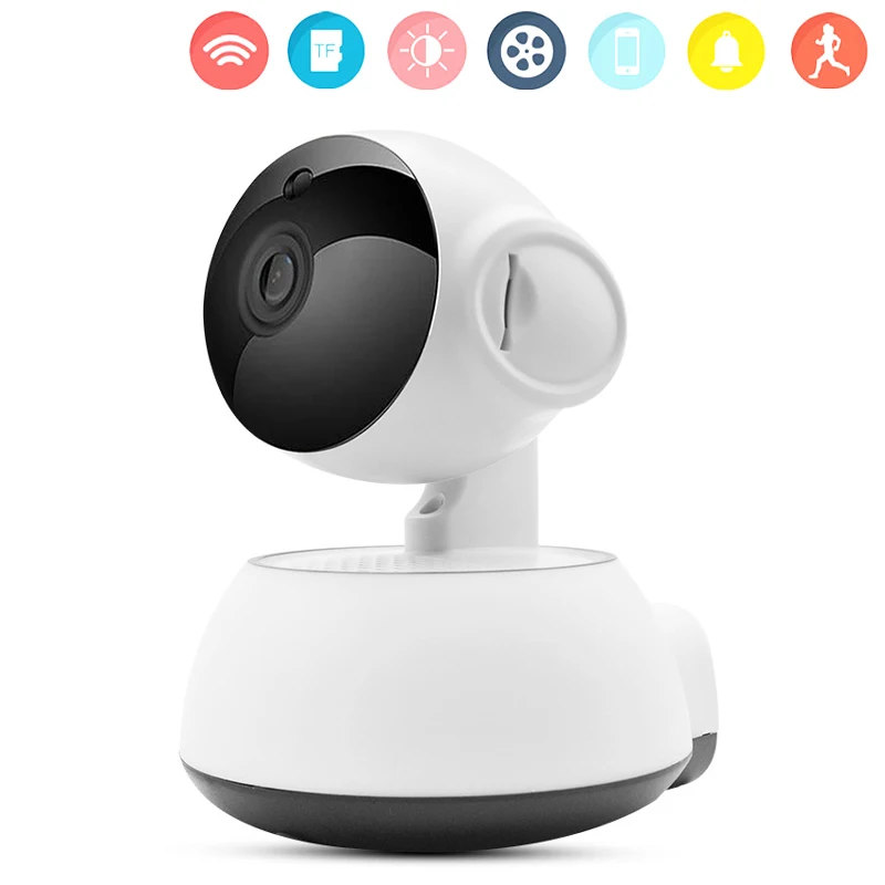 GCCAC беспроводная Wi Fi IP камера для домашней безопасности HD 720P детского монитора