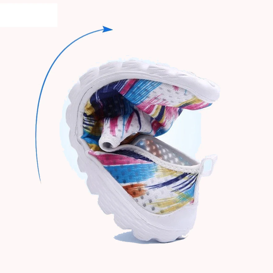 FORUDESIGNS/Летняя женская повседневная обувь 3D животных бабочки на плоской подошве с