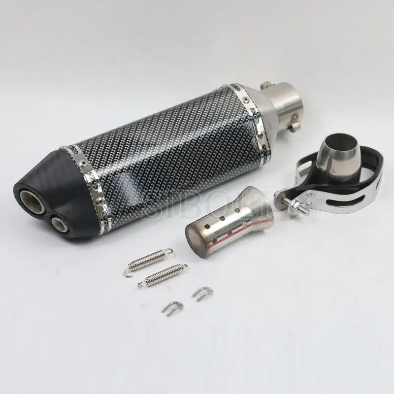 Глушитель выхлопной трубы для мотоцикла 51 мм подходит большинства мотоциклов ER6N