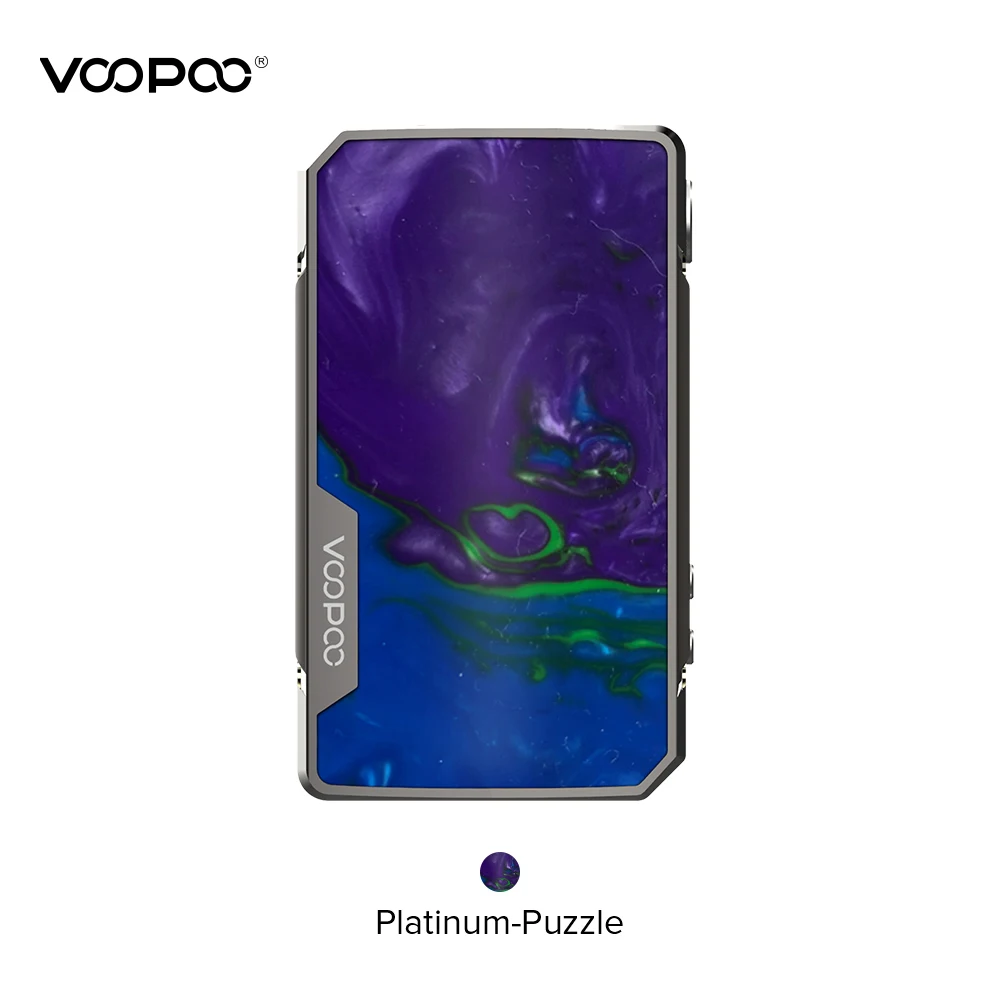 VOOPOO Drag 2 Platinum Mod Питание от двух аккумуляторов 18650 электронная сигарета Vape Vaporizer