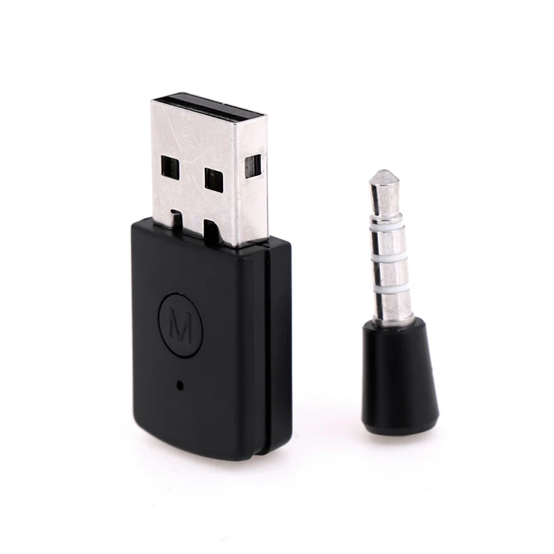 Мини Bluetooth приемник адаптер для PS4/TV/PC гарнитуры черный|Беспроводные адаптеры| |