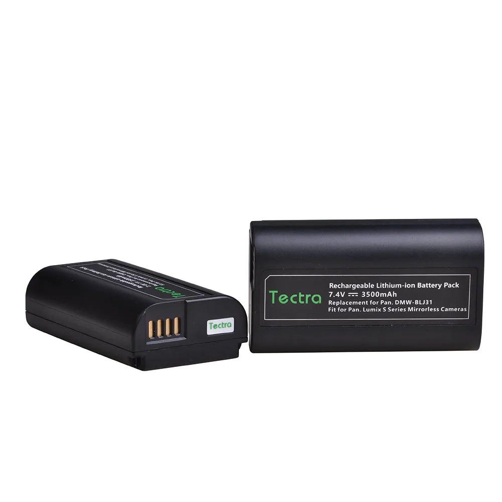 Tectra 3500mAh 1 шт DMW BLJ31 DMWBLJ3 литий ионный аккумулятор для Panasonic LUMIX S1 S1R S1H беззеркальных