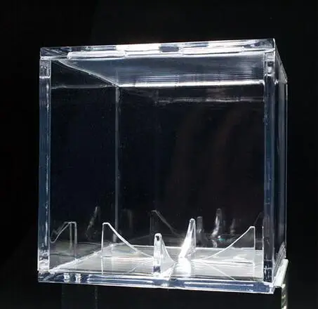 Акриловая бейсбольная коробка 8 см соответствующий дисплей прозрачный чехол для