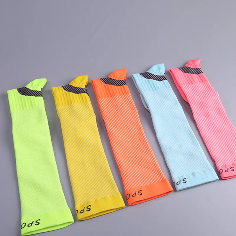 Professional Compression Soccer Socks Long Stocking Knee High Breathable Quick Dry Running Volleyball Basketball Men Women | Спорт и