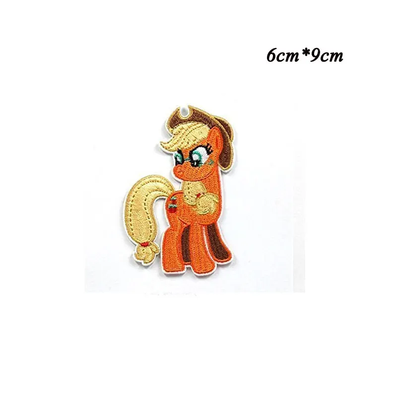 Iron on patches Horse patch embroidered clothing for clothes DIY Pony sew stripes Easter home decoration 2/6/13PCS | Дом и сад