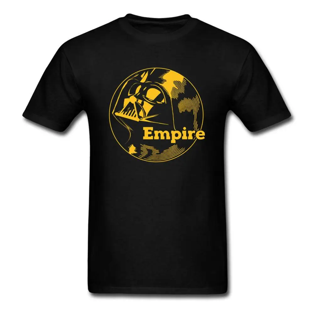 Star wars yoda darth vader Empire Records Black T-shirt Print T-Shirt Summer Style Top Tee Fashion Logo Printing T Shirts | Мужская