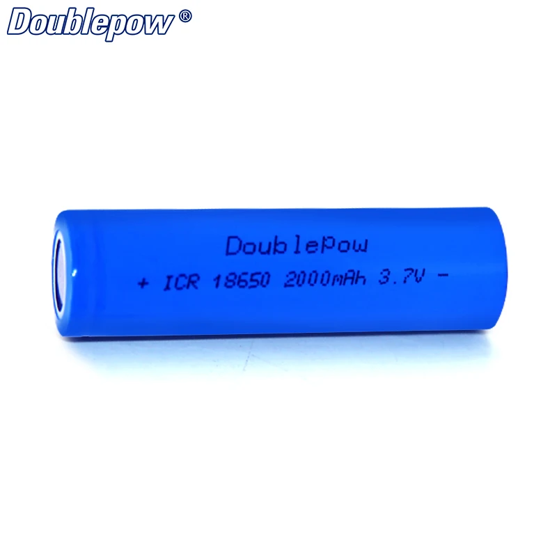 4 шт./лот Бесплатная доставка Горячая Распродажа Doublepow DP 18650 2000 мА 3 7 в литий ионная