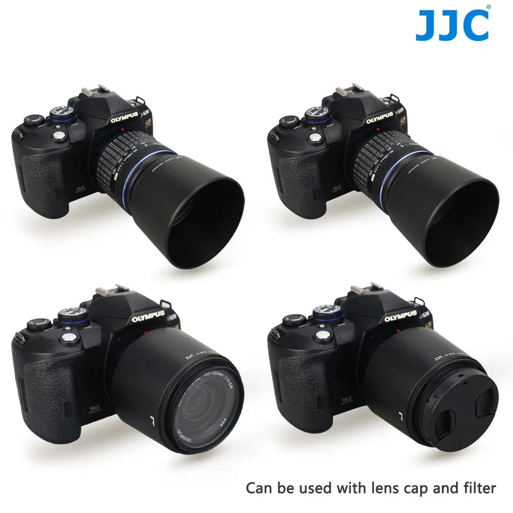 

JJC байонетная бленда объектива 58 мм защита для OLYMPUS M.ZUIKO DIGITAL ED 40-150 мм 1:4.0-5,6 R/1:4.0-5,6/заменяет фотокамеру