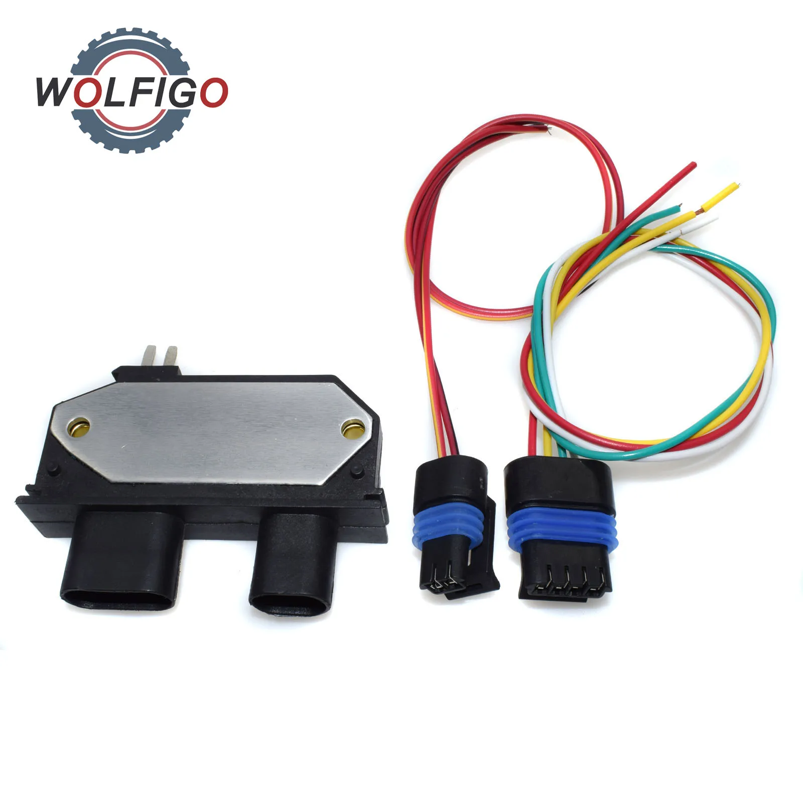 Модуль управления зажиганием WOLFIGO с коннекторами Pigtail для Chevrolet GMC Isuzu 10496541 10482827 DR140
