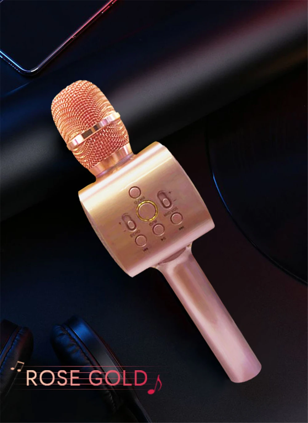 L668 беспроводной Bluetooth 4,2 микрофон емкостный домашний микрофон KTV портативный микрофон музыкальный плейер с интерфейсом USB
