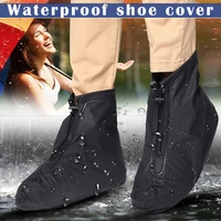 pvc overshoes reusable waterproof shoes covers rain boots non slip wear resistant fk88