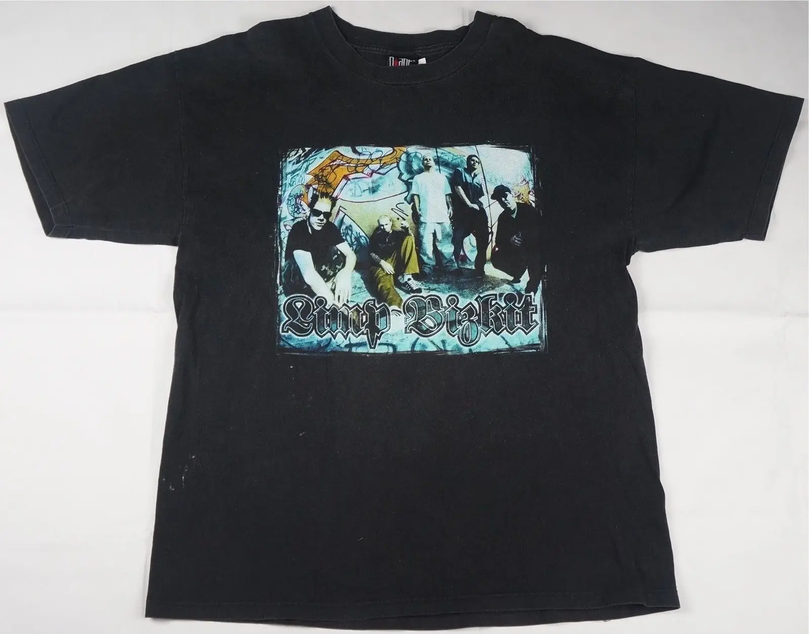 Редкая Винтажная Футболка GIANT Limp Bizkit 1998 летняя футболка 90s Rap Rock Band S-3XL из