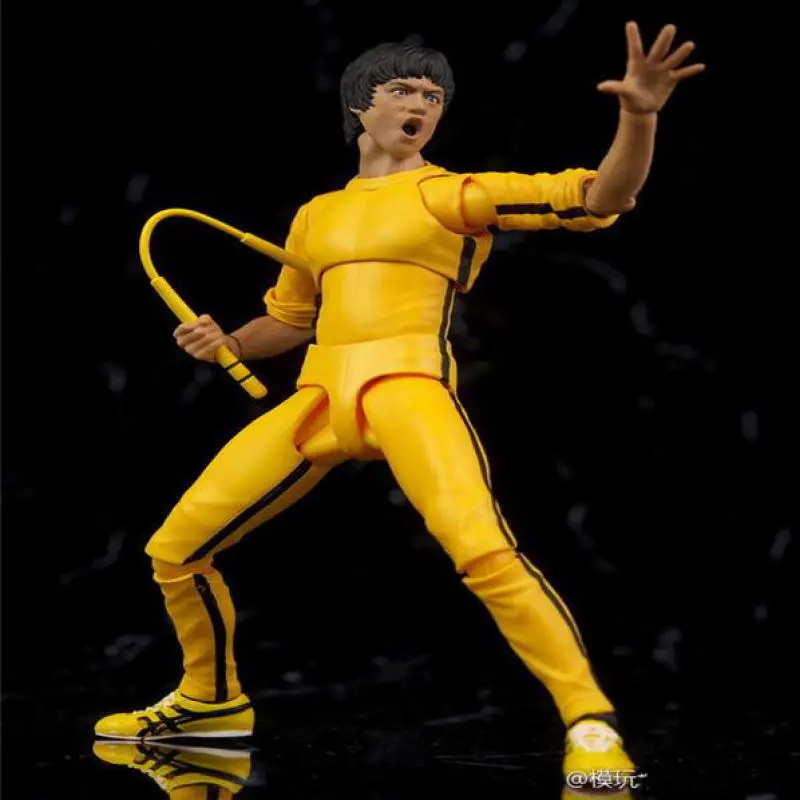 СВЧ кунг-фу суперзвезда Брюс Ли экшн Figrues BJD 75-летие игрушки 14 см | Игрушки и хобби