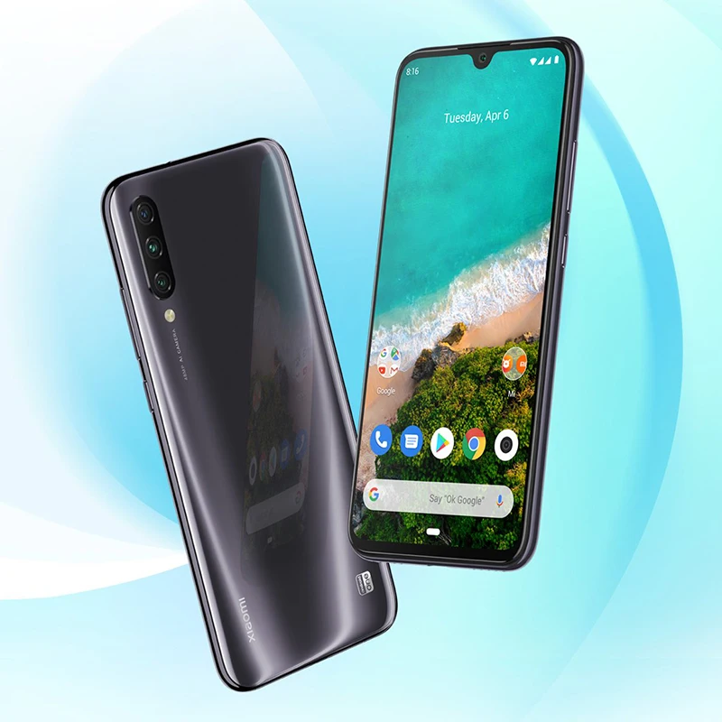 Новое поступление Xiaomi Mi A3 6 088 &quotAMOLED 4GB 64GB 48MP Смартфон Snapdragon 665 Восьмиядерный экран