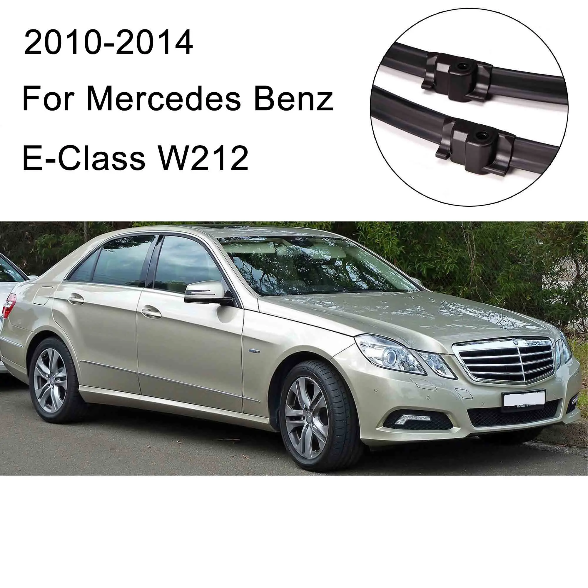 2010 - 2014 W212 MIKKUPPA стеклоочиститель лезвия для Mercedes Benz E Class W211 W212 W213 E200 E250 E270 E280 E300 E320 E350 E400 E420 E450 E500 - Цвет: 2010 - 2014 W212