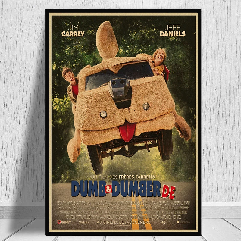 Jim Carrey плакат со сценами из фильмов Трумэн шоу маска фильм крафт-бумага Плакат Бар Кафе печать рисунок ядро декоративная живопись