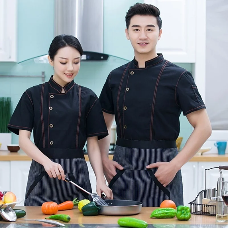 Куртка для шеф повара одежда пищевая служба ресторанная кухня куртка