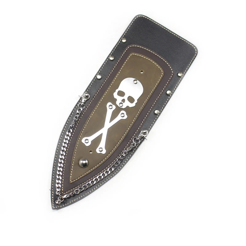 Кожаный нагрудник для заднего крыла мотоцикла в виде черепа Harley Sportster XL883 2004-2016
