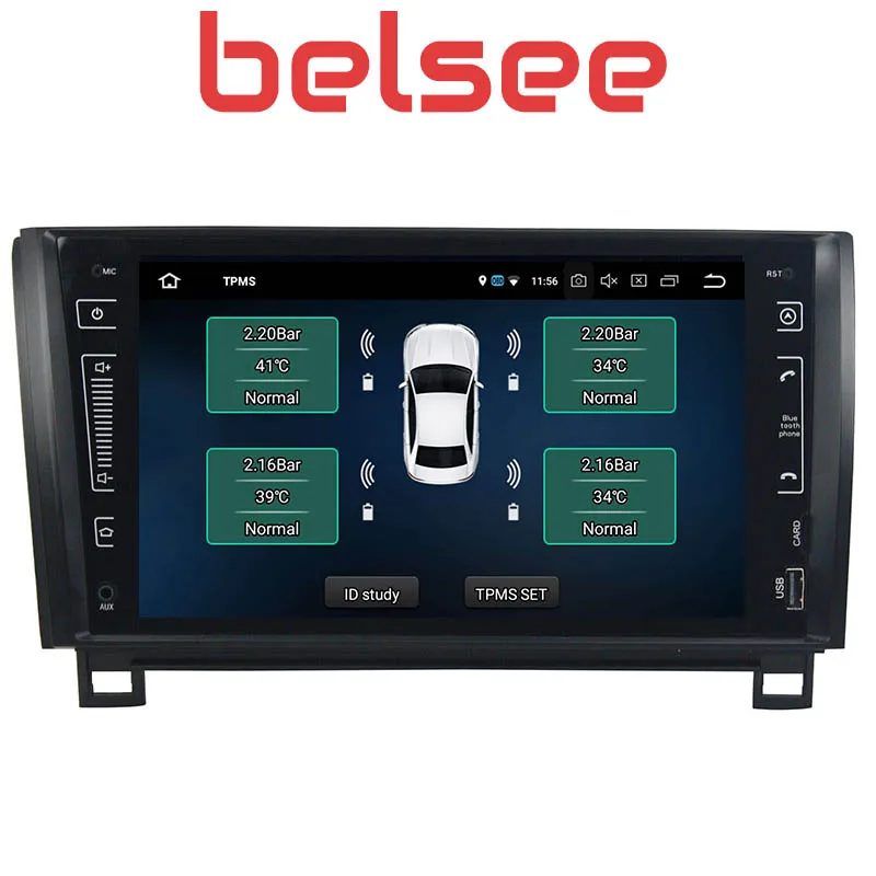 Магнитола Belsee Octa Core 9 дюймов IPS сенсорный экран Android 8 0 головное устройство стерео