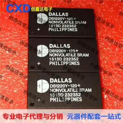 Freeshipping DS1220 DS1220Y-120 + DS1220Y-120-компоненты | Электроника