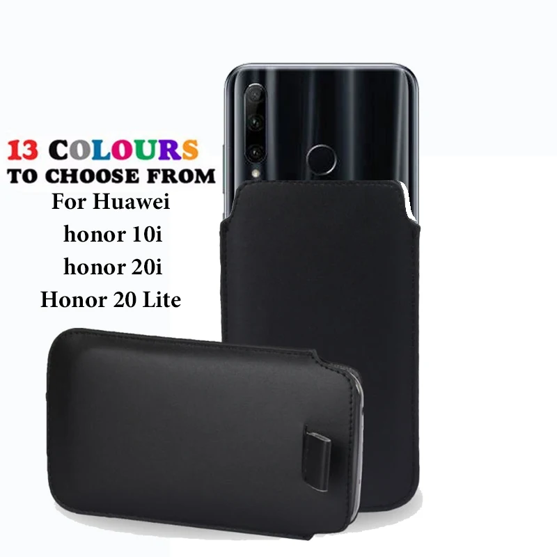 Кожаный чехол кобура для huawei honor 10i 20i/Honor 20 Lite|Сумки телефона| |