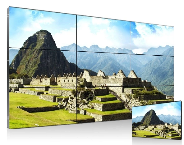 3x3 для рекламы супер full hd 55 дюймовый 5 3 мм узкий видеоэкран настенный ЖК дисплей