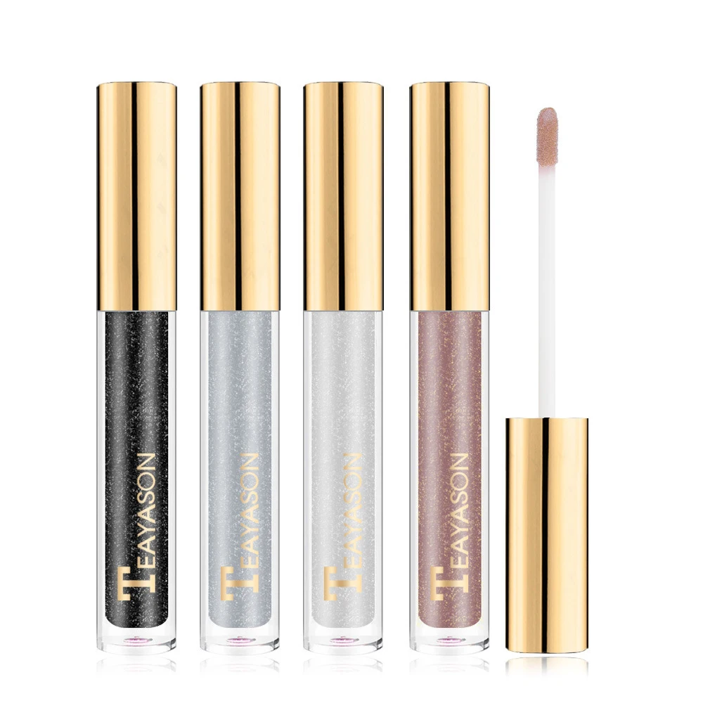 8 Colors Colorful Shiny Glitter Eyeshadow Liquid Pearlescent Eye Shadow Shimmering Women Makeup TSLM1 |