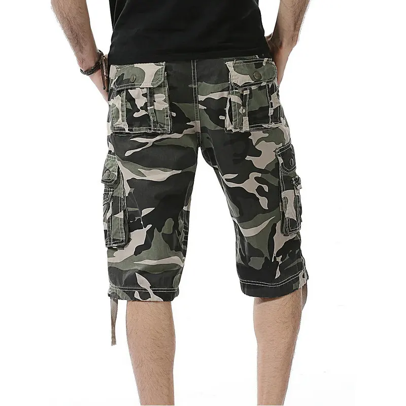 

2020 Summer Fashion Cargo Shorts Men Casual Cotton Camouflage Men's Shorts