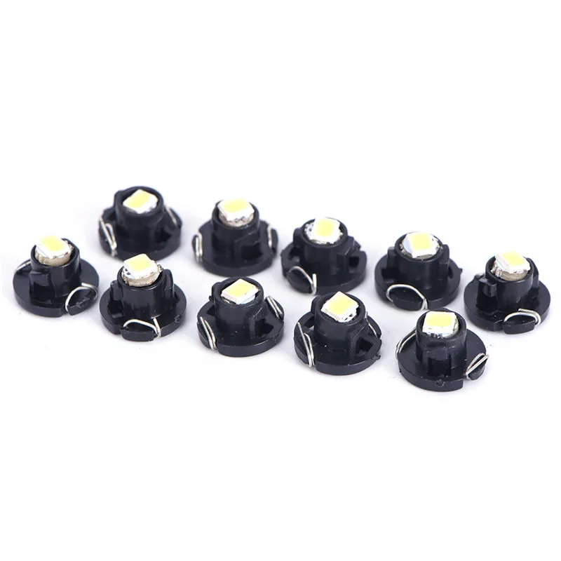 10 шт. белые Нео клиновидные 1 SMD 1210 светодиодный автомобильные лампы T3 HVAC