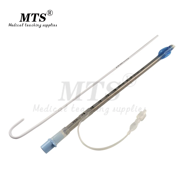 Медицинская силиконовая Эндотрахеальная интубационная одноразовая дыхательная