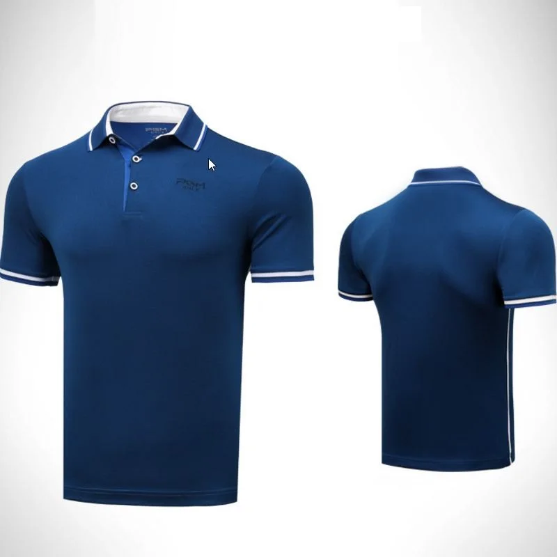 PGM Men Quick Dry Golf T-shirts Male Breathable Short Sleeve T-Shirt Sport Training Fitness Apparel AA11821 | Спорт и развлечения