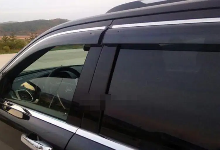 Для Jeep Grand Cherokee 2011 Пластик оконный козырек Vent Оттенки Защита от солнца Дождь