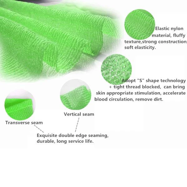 Высшее признание. 48 шт./лот красивая ткань для мытья кожи нейлоновое банное