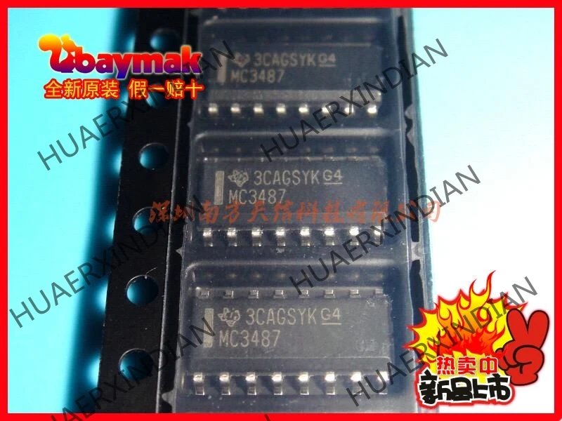 10 шт. Новый и оригинальный MC3487DR MC3487 SOP16 | Обустройство дома