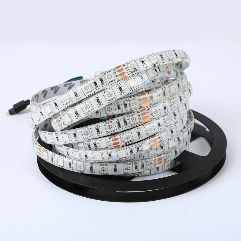 12 В постоянного тока SMD 5050 5630 2835 Светодиодная лента освещения 5 м 300 светодиодов RGB