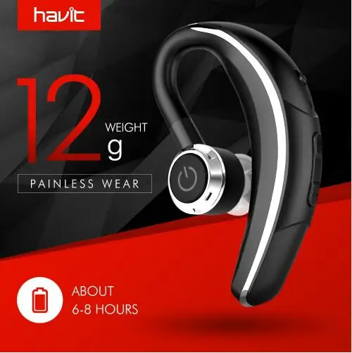 Оригинальные беспроводные наушники HAVIT I9 Bluetooth 4 1 одиночный наушник для