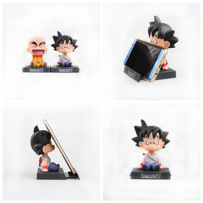 12 см аниме Dragon Ball Z Goku kuriririn украшение автомобиля трясущийся головой Кукла