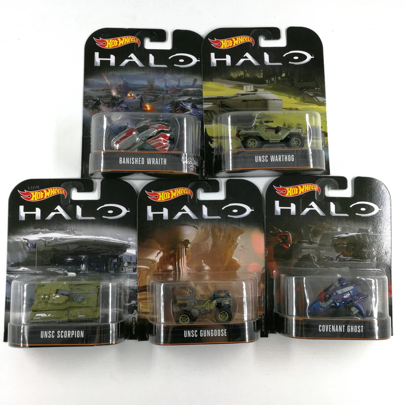Автомобиль Hot Wheels Halo Wars классический фильм thunderbolt Ranger Назад в будущее выпуск