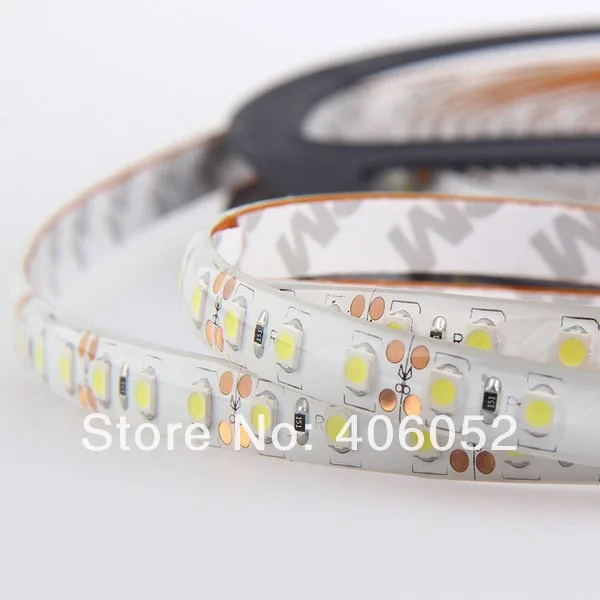 Водонепроницаемый ip65 120 светодиодов/m SMD гибкие светодиодные ленты 3528 Свет белый