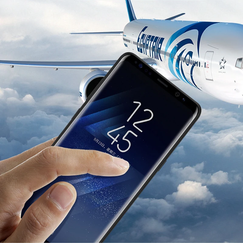 Чехол для аккумулятора samsung Galaxy S8 5000 мА/ч портативный чехол зарядки S8Plus + защитный